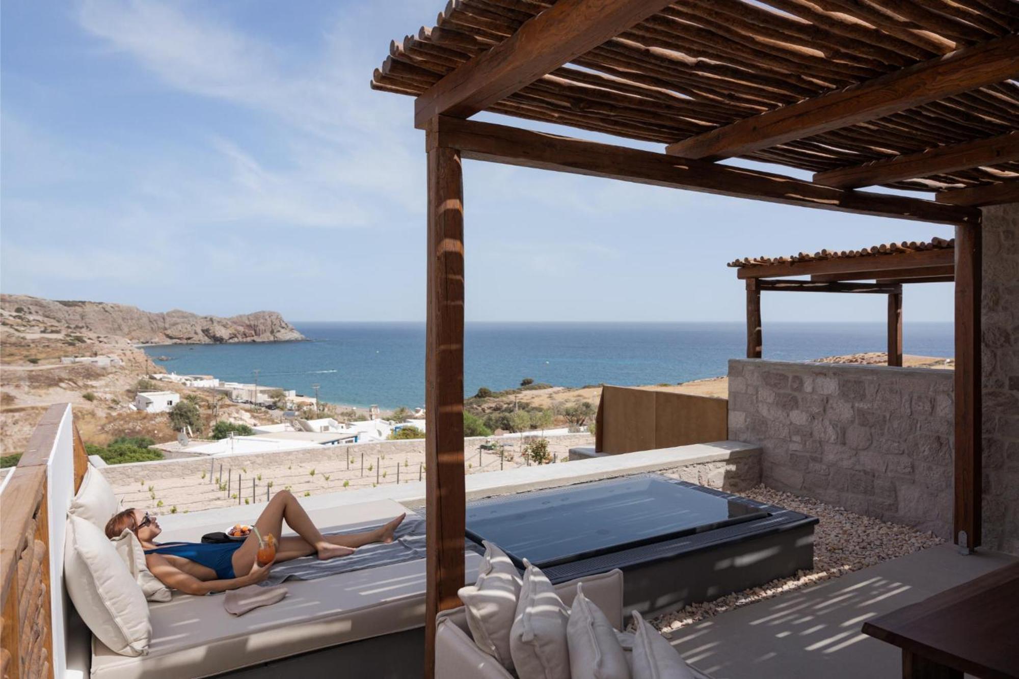 Paliochori Horizon Suites Milos מראה חיצוני תמונה
