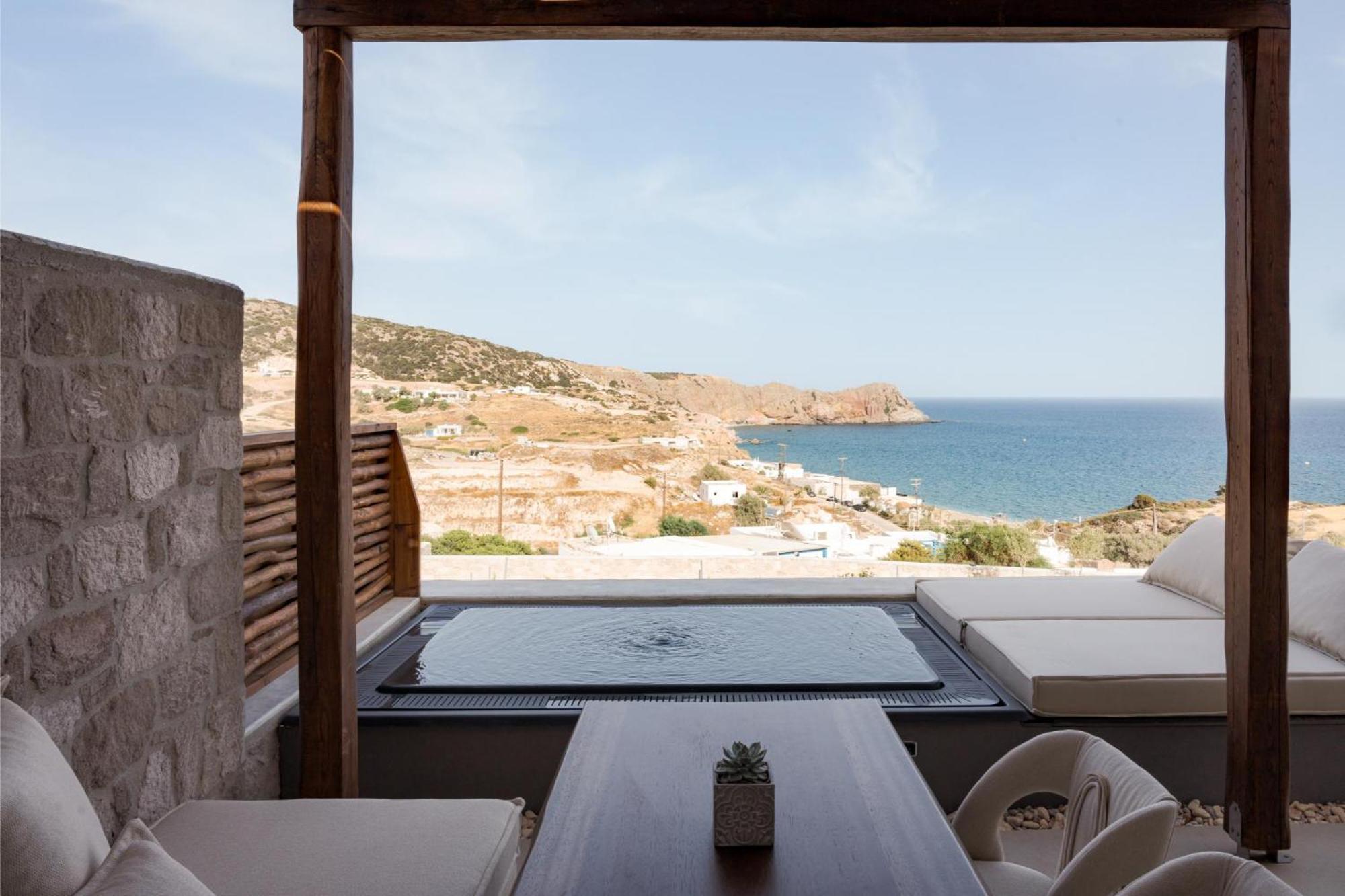 Paliochori Horizon Suites Milos מראה חיצוני תמונה