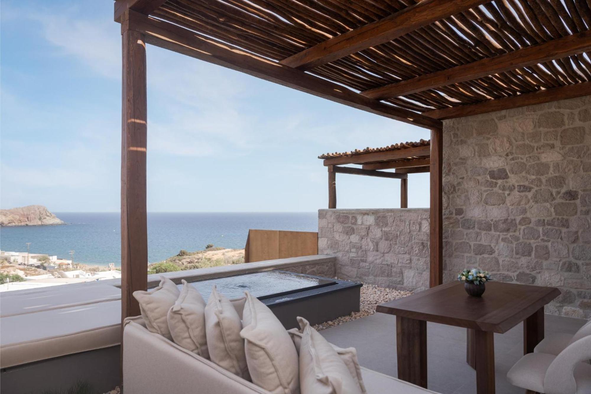 Paliochori Horizon Suites Milos מראה חיצוני תמונה