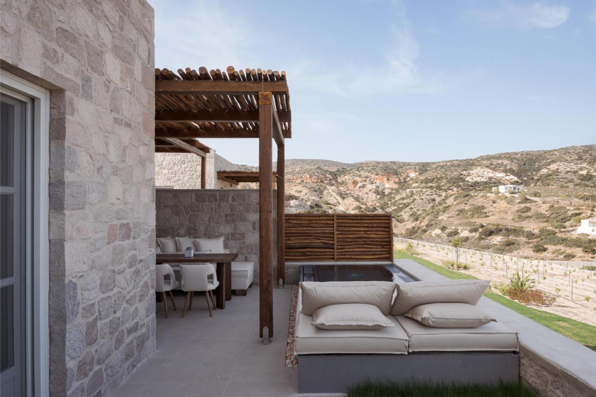 Paliochori Horizon Suites Milos מראה חיצוני תמונה