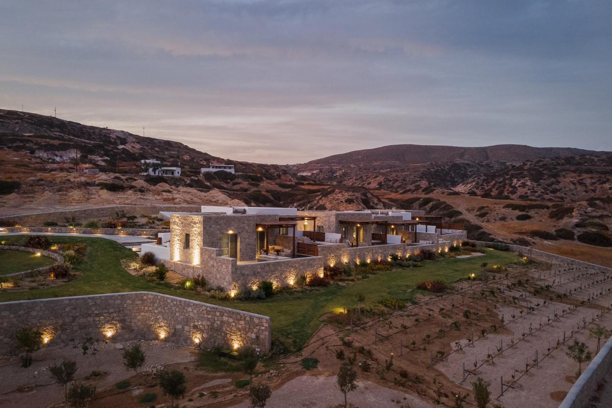 Paliochori Horizon Suites Milos מראה חיצוני תמונה