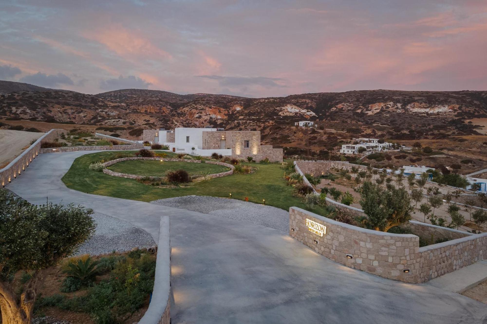Paliochori Horizon Suites Milos מראה חיצוני תמונה