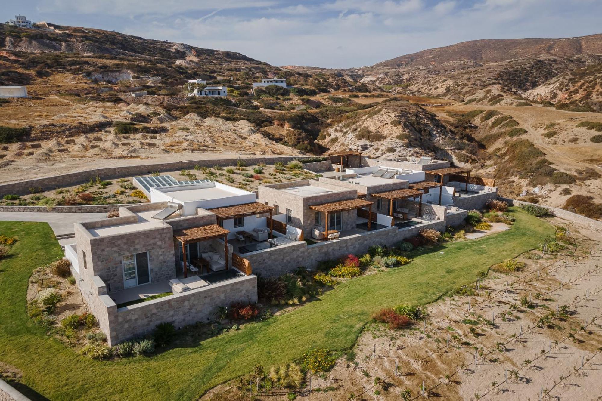 Paliochori Horizon Suites Milos מראה חיצוני תמונה